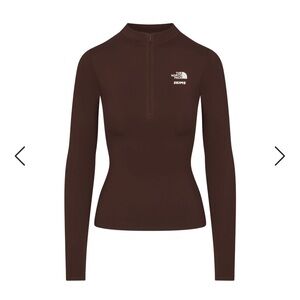 Skims & North Face Refina Long Sleeve top